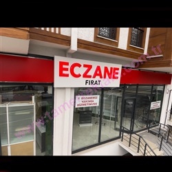 Eczane Cephe Tabelası Fırat Eczanesi 