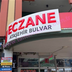 Eczane Cephe Tabelası, Ataşehir Bulvar Eczanesi 