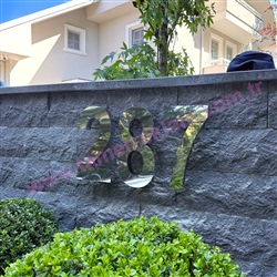 Villa Kapı Numarası, Paslanmaz Kutu Harf