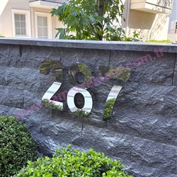 Villa Kapı Numarası, Paslanmaz Kutu Harf