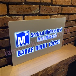 Serbest Muhasebeci, Mali Müşavir Kapı Tabelası