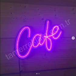 Led Cafe tabelas renk Purple