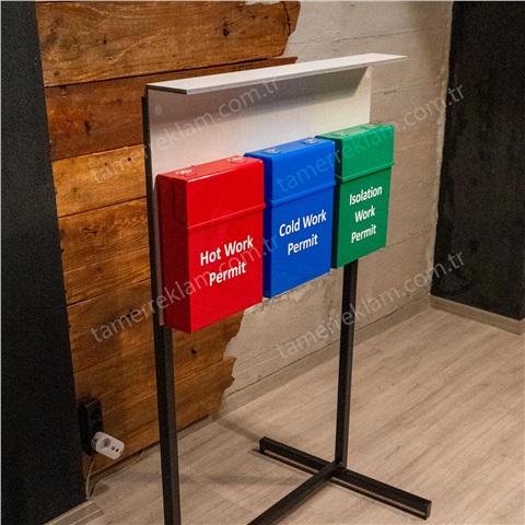 İş Güvenliği Çalışma İzin Panosu, Work Permit Station