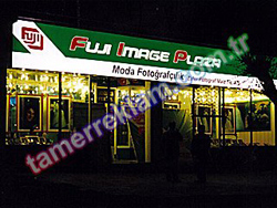 Fuji Image Plaza Erzurum Germe Vinil Ikl kurumsal tabela