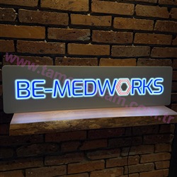 Be-Medworks Işıklı Doktor Tabelası