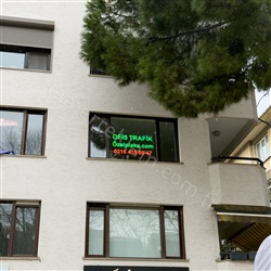 Ofis Trafik Özel Plaka Led Tabela