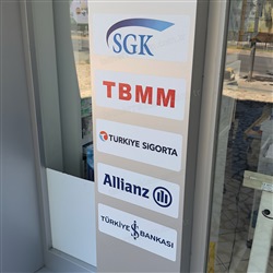 Anlaşmalı Sigorta Kurumları Eczane Kolon Tabelası
