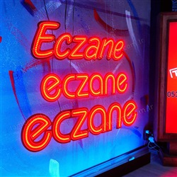Led Eczane Vitrin Tabelaları
