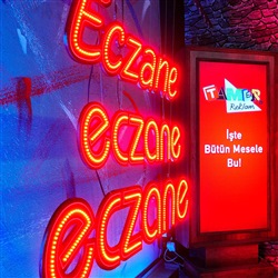 Led Eczane Vitrin Tabelaları