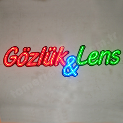 Gözlük & Lens Led Tabela